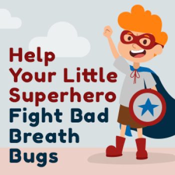 Bountiful dentist, Dr. Anthony Baird at Millcreek Family Dental tells parents what could be causing their child’s bad breath and how to help them treat it.