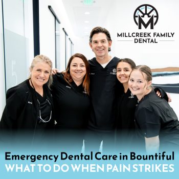 Facing a dental emergency in Bountiful? Learn what to do and how Dr. Baird at Millcreek Family Dental provides urgent care when you need it most.